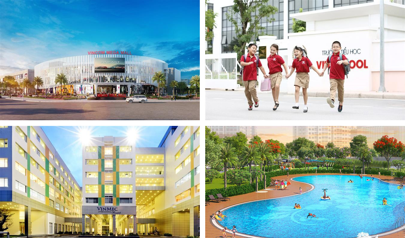 Hệ thống tiện ích tại Dự án Căn Hộ Vinhomes Sài Gòn Park