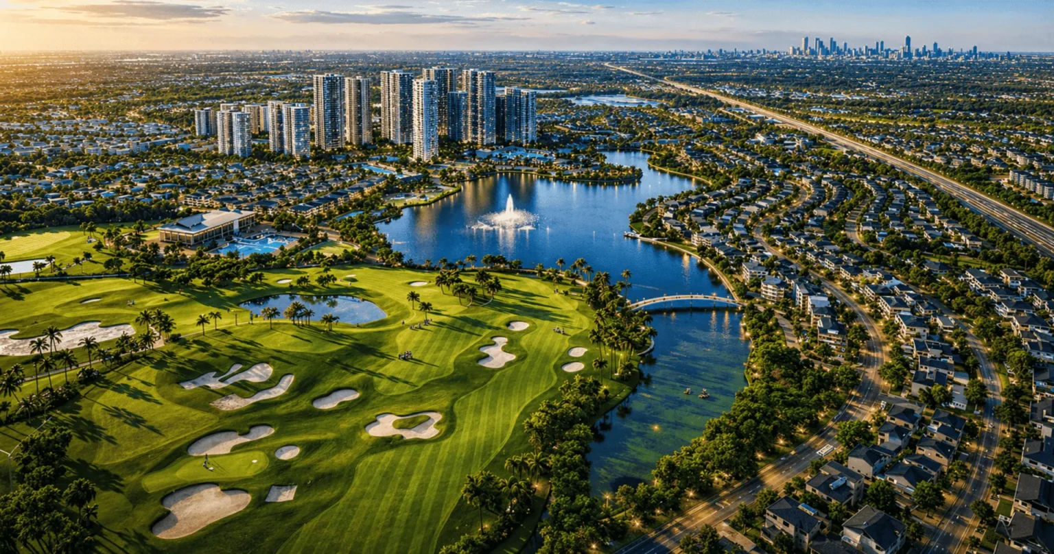 Toàn cảnh biệt thự Golf Vinhomes Sài Gòn Park
